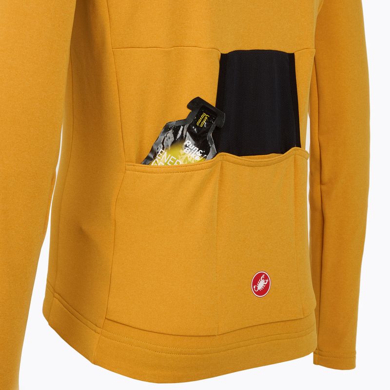 Bluza rowerowa męska Castelli Unlimited Trail 2 goldenrod/dark gray 5
