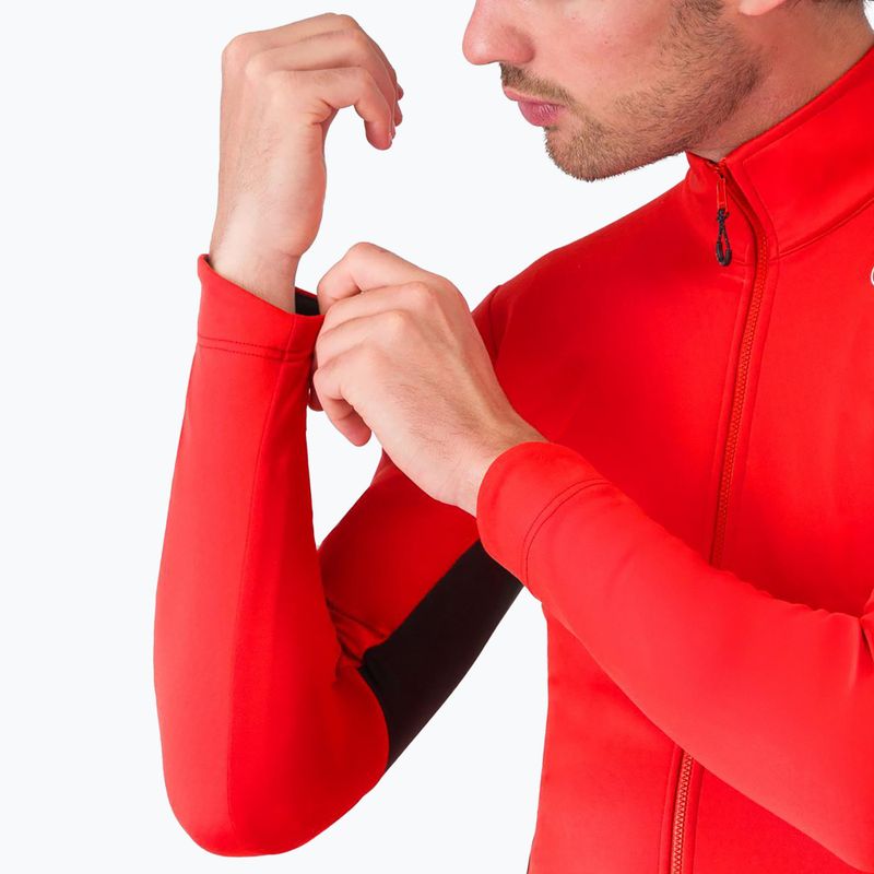 Kurtka rowerowa męska Castelli Entrata 2 red/black 5