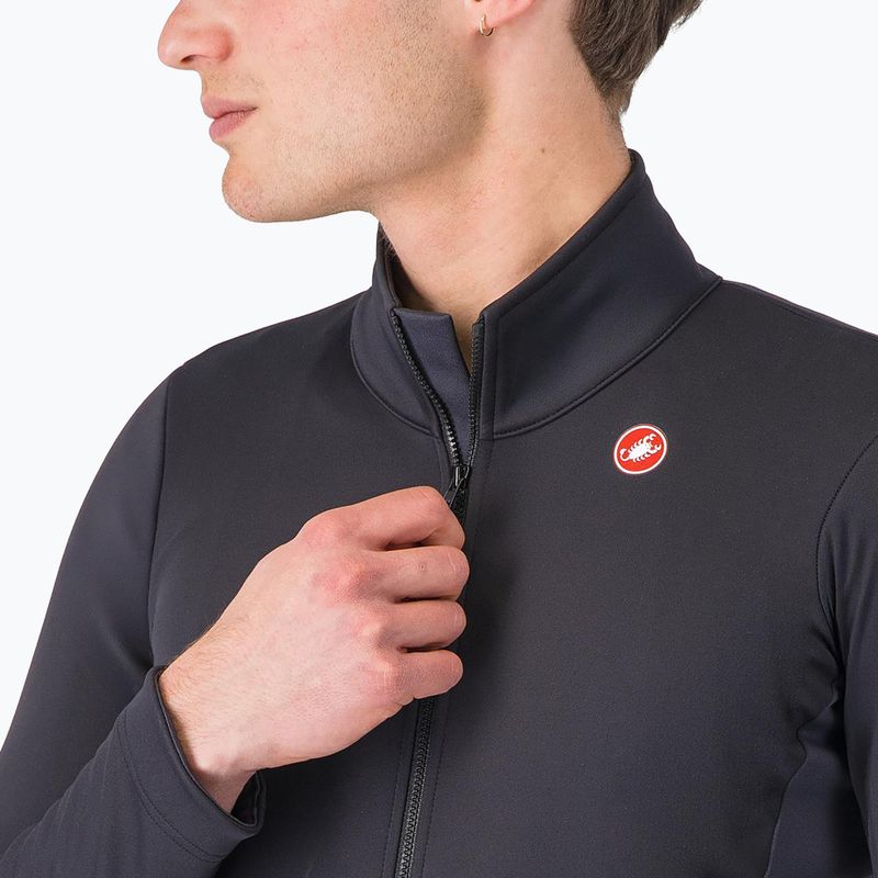 Kurtka rowerowa męska Castelli Entrata 2 light black/dark gray 3