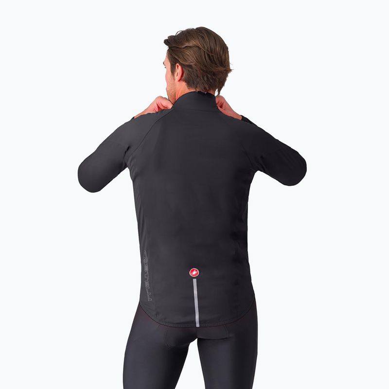 Kurtka rowerowa męska Castelli Emergency 3 Rain Jacket light black 2