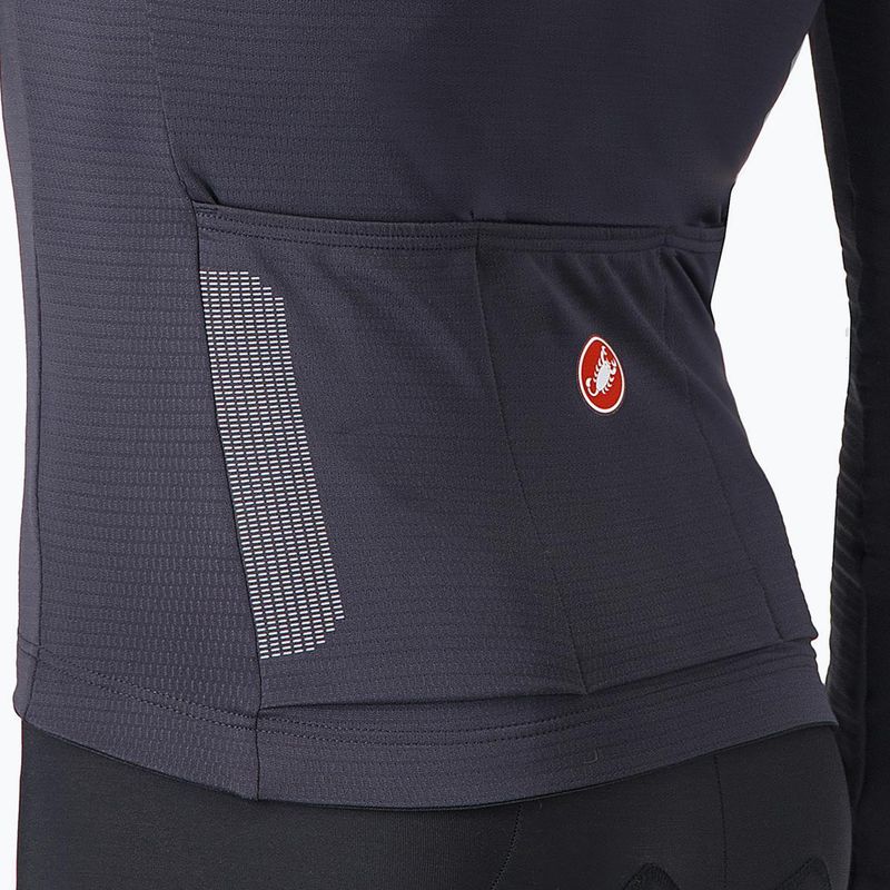 Longsleeve rowerowy męski Castelli Puro 4 dark gray 4