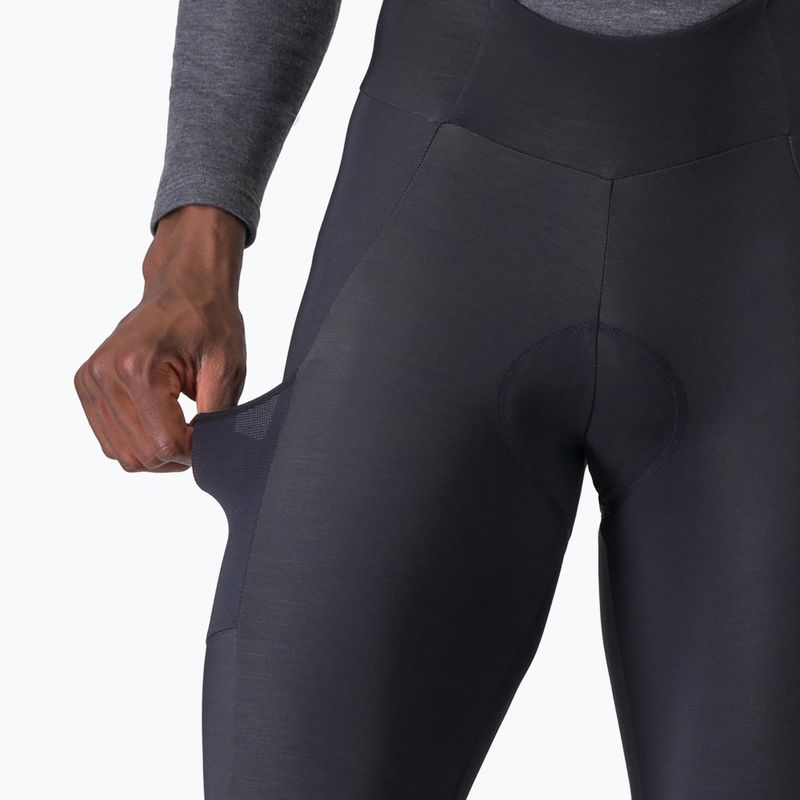 Spodnie rowerowe męskie Castelli Unlimited Bibtight black 5
