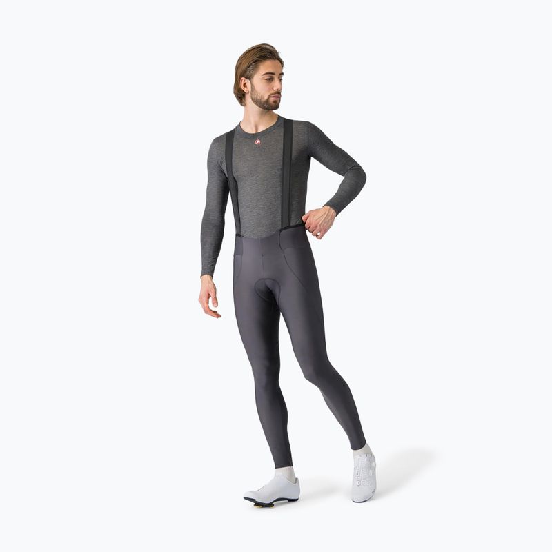 Longsleeve rowerowy męski Castelli Medio Base Layer melange gray 2