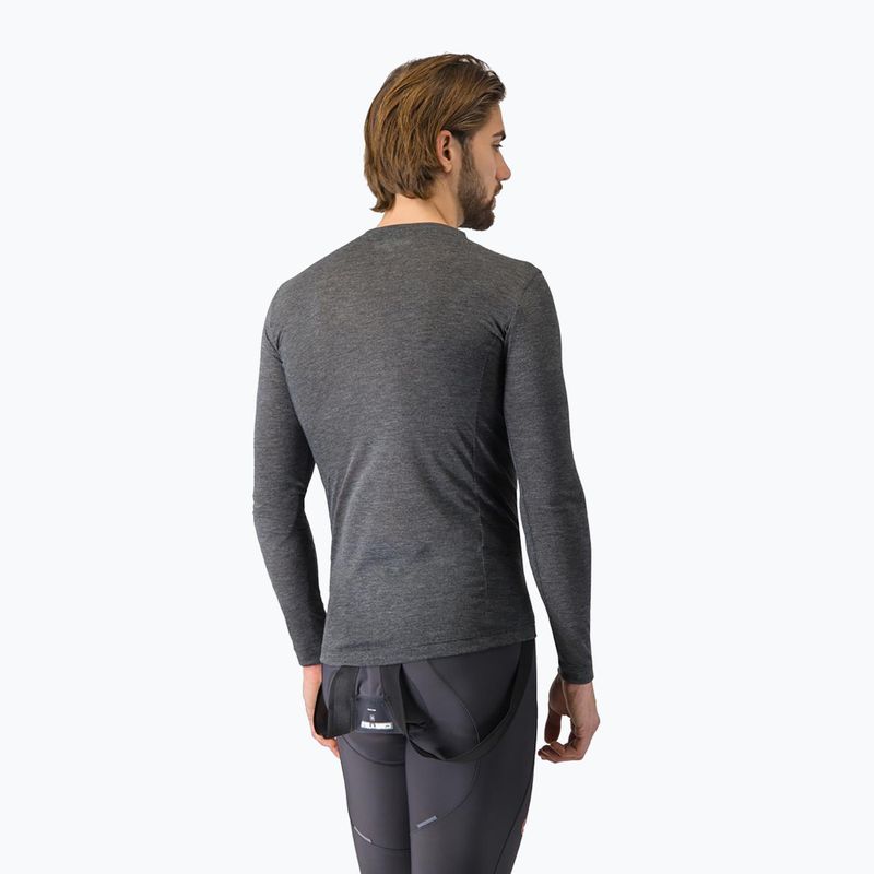 Longsleeve rowerowy męski Castelli Medio Base Layer melange gray 3