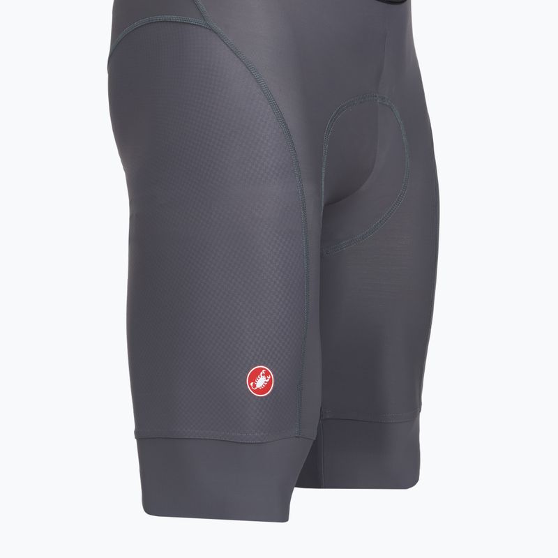 Spodenki rowerowe męskie Castelli Competizione 2 smoky grey 3
