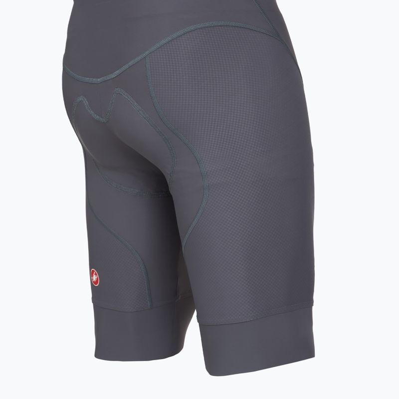 Spodenki rowerowe męskie Castelli Competizione 2 smoky grey 5