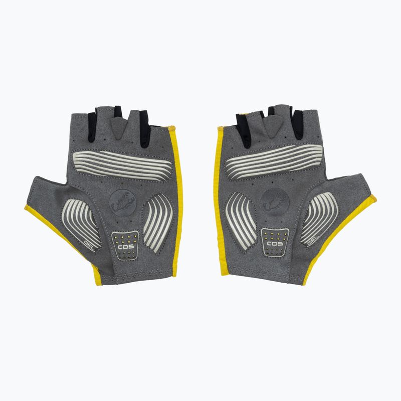 Rękawiczki rowerowe męskie Castelli Espresso mango mojito 2