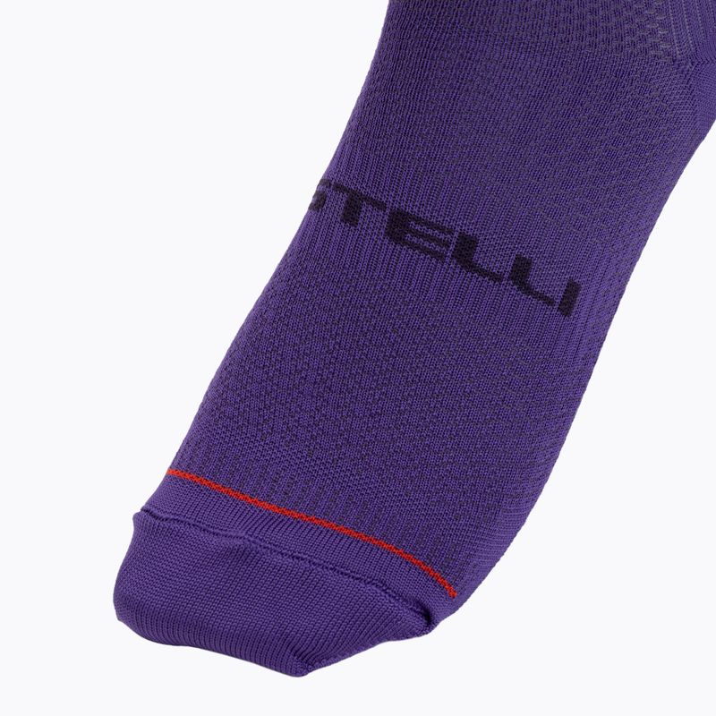 Skarpety damskie Castelli Espresso 12 W ultraviolet 3