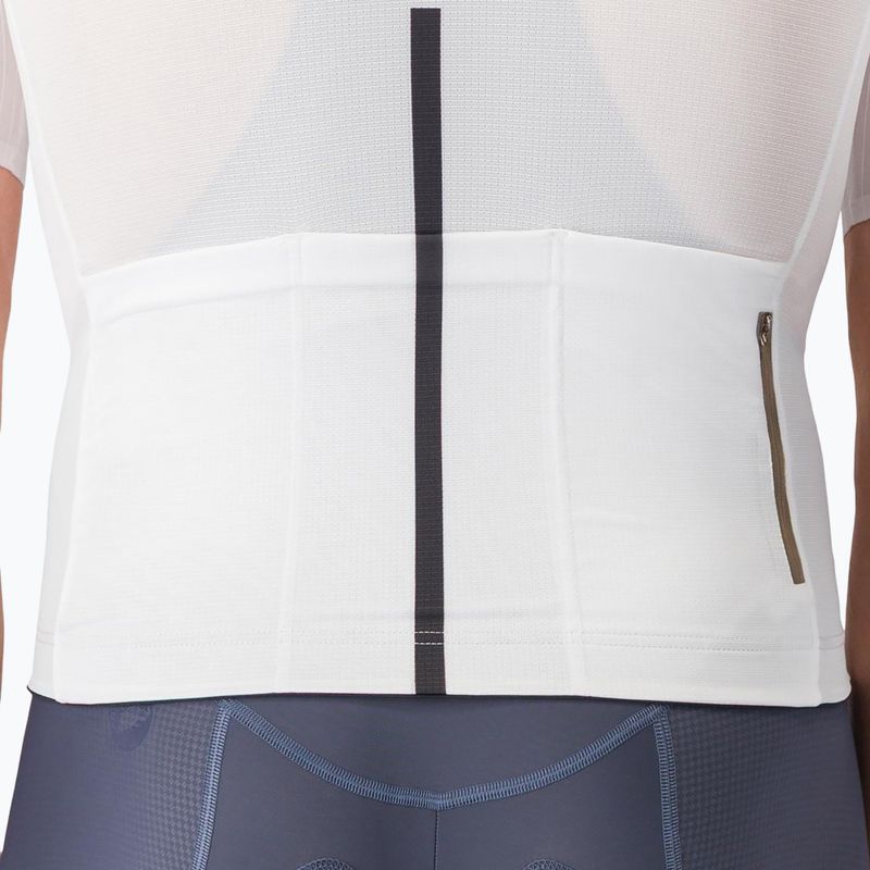 Koszulka rowerowa męska Castelli Drittone Logo white/black 5