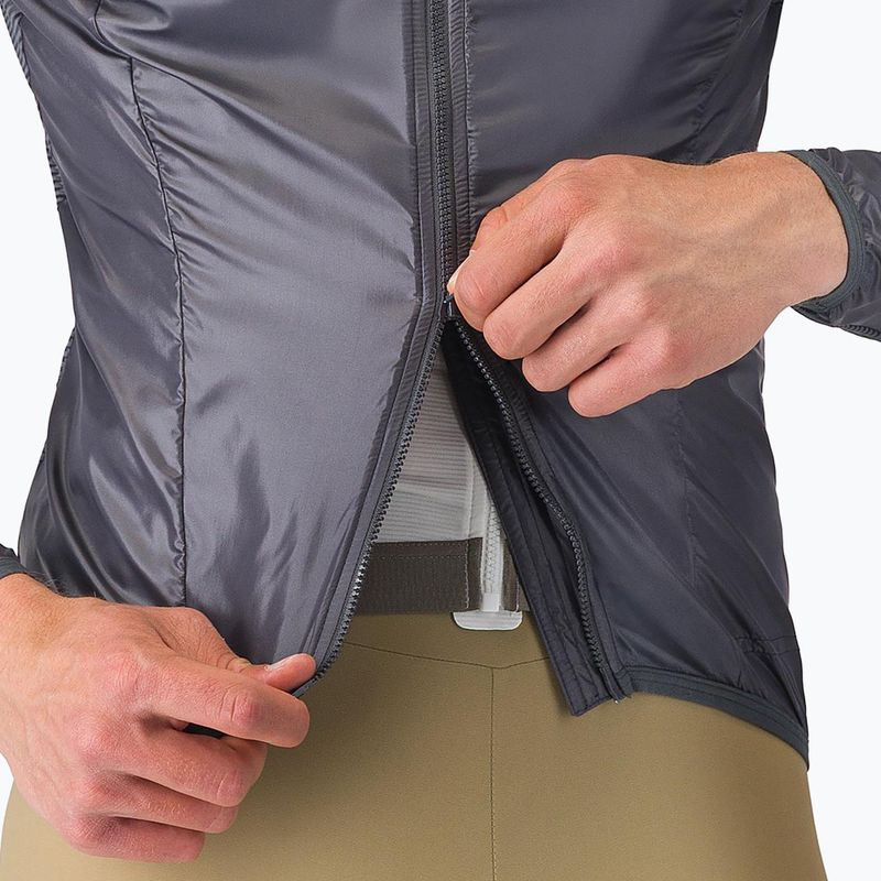 Kurtka rowerowa męska Castelli Aria Shell 2 dark gray 5