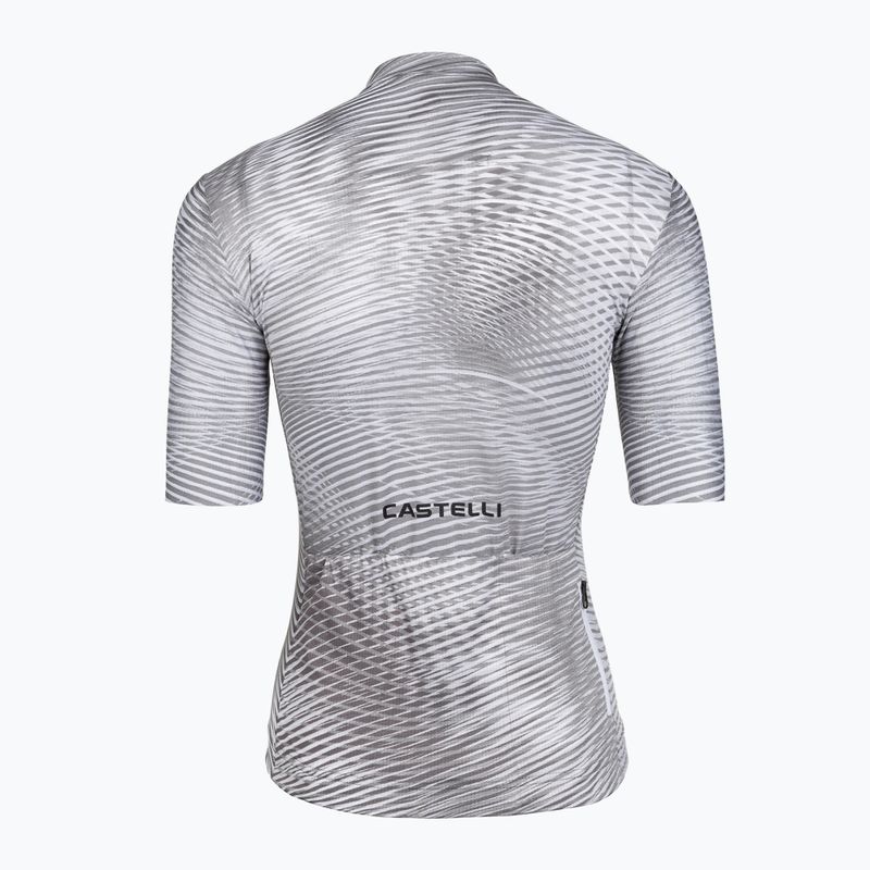 Koszulka rowerowa damska Castelli Cosmic Vortex gray 2