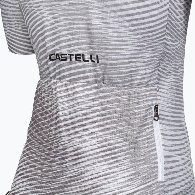 Koszulka rowerowa damska Castelli Cosmic Vortex gray 4