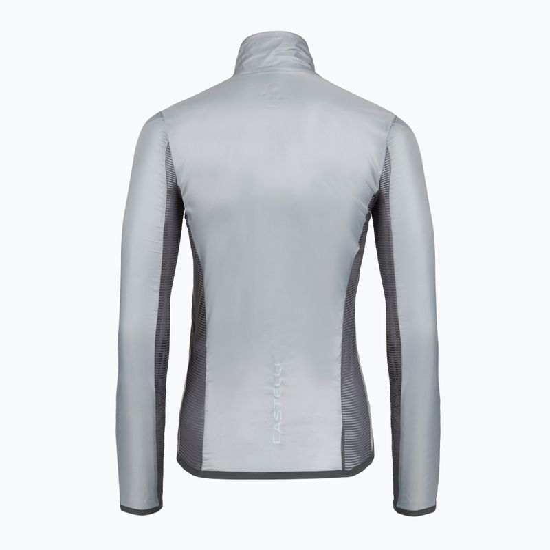 Kurtka rowerowa damska Castelli Aria Shell 2 W silver gray 2