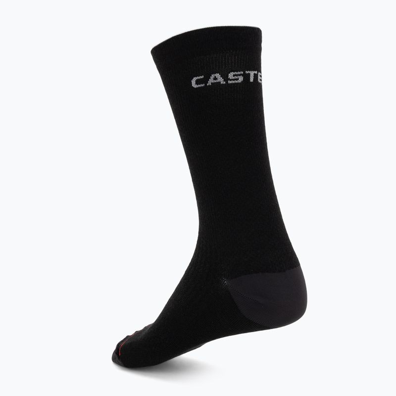 Skarpety męskie Castelli Bandito 2 Merino 18 Sock black 2