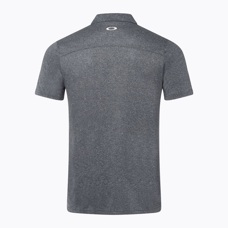 Koszulka polo męska Oakley B1B Polo Shirt fathom heather 2