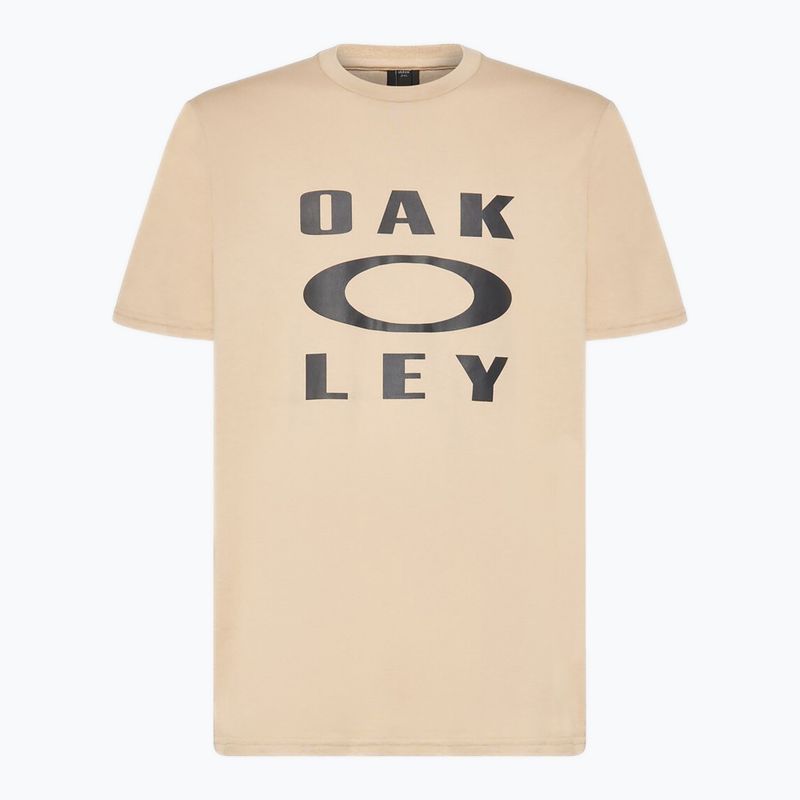 Koszulka męska Oakley Bark Ellipse Tee humus