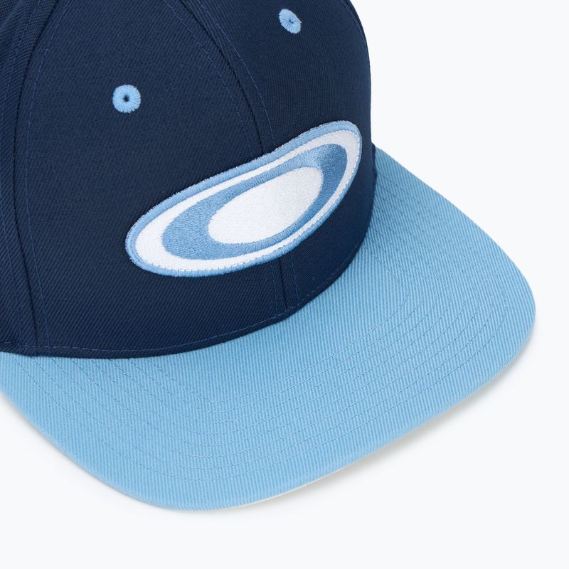 Czapka z daszkiem męska Oakley Oakley Alumni team navy 3