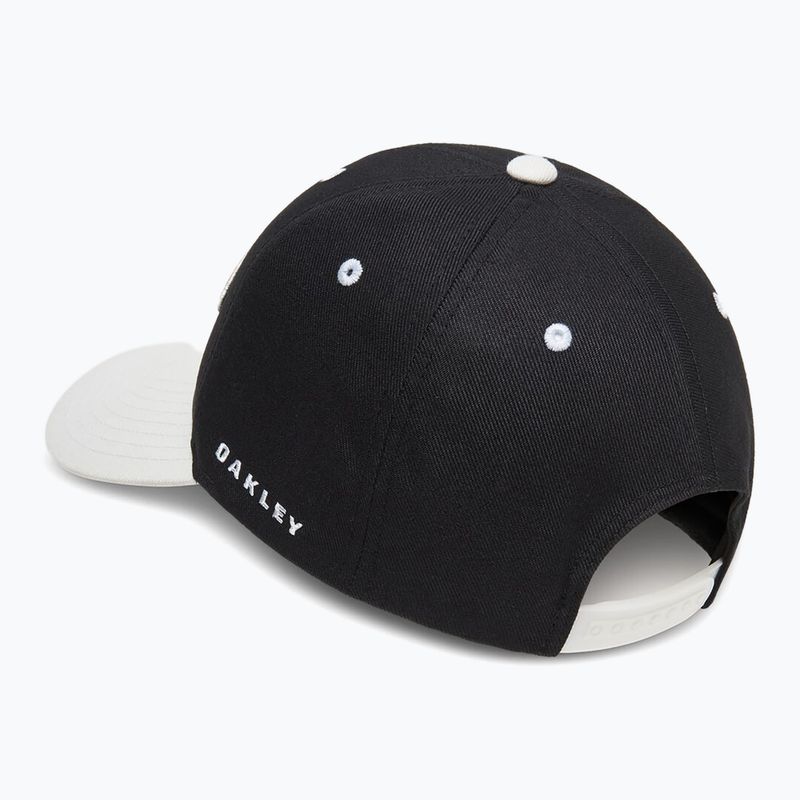 Czapka z daszkiem męska Oakley Oakley Alumni blackout 3
