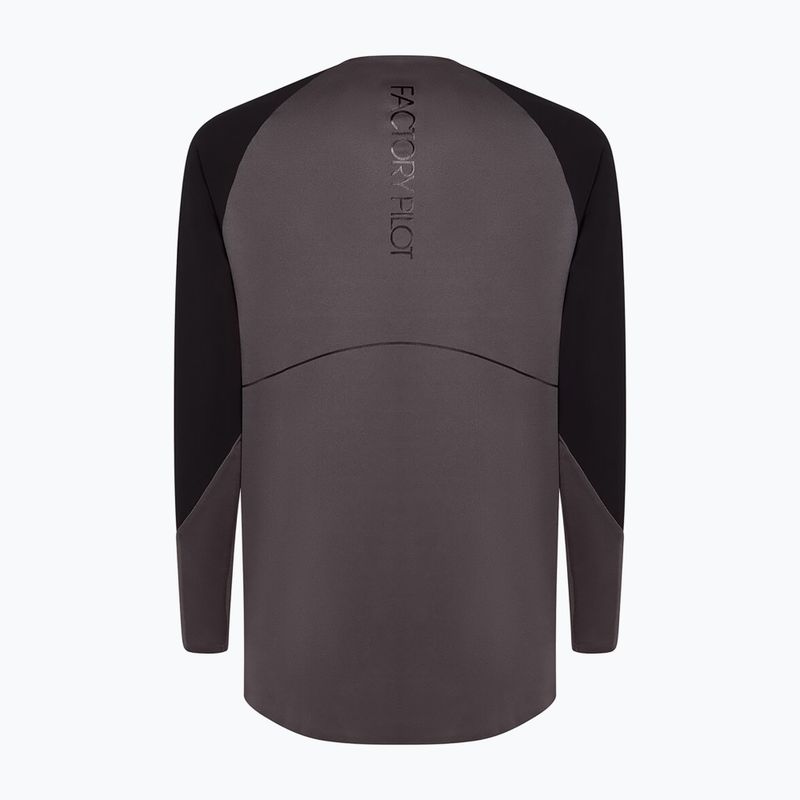 Longsleeve rowerowy męski Oakley Maven Scrub black/grey 2