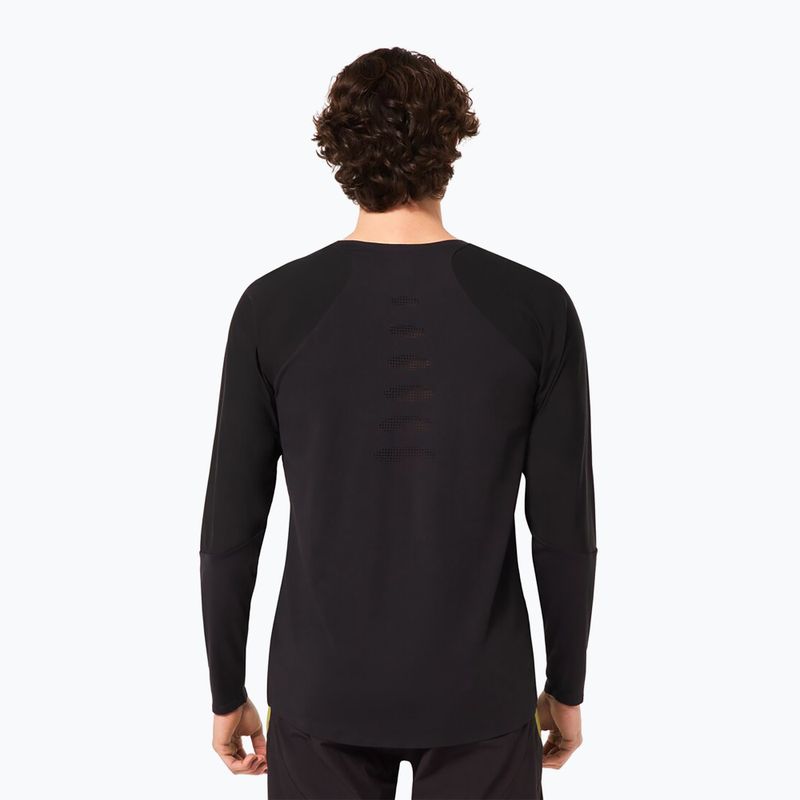 Longsleeve rowerowy męski Oakley Seeker Airline blackout 3