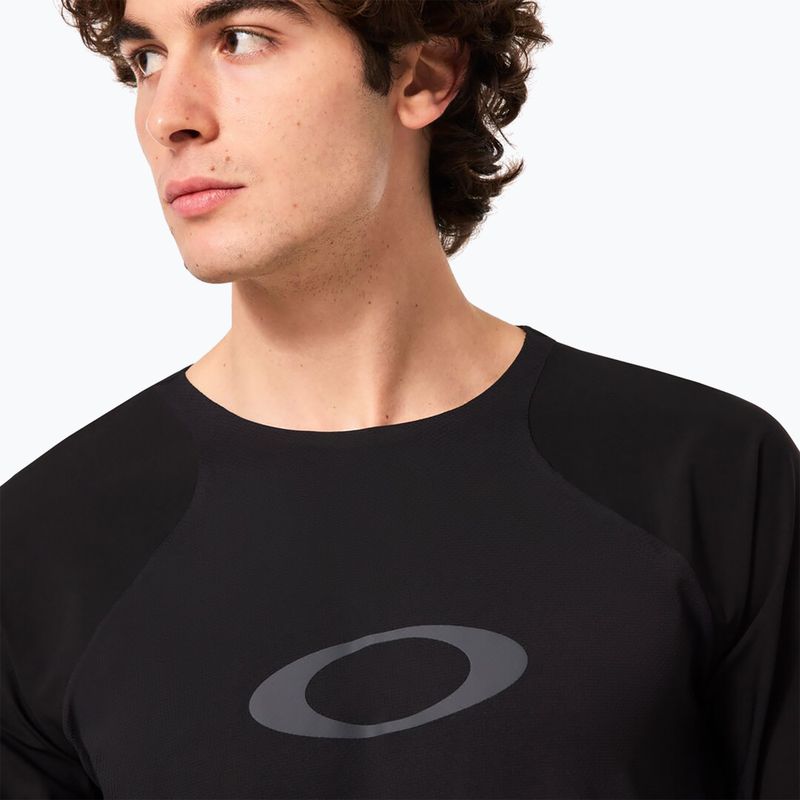 Longsleeve rowerowy męski Oakley Seeker Airline blackout 6