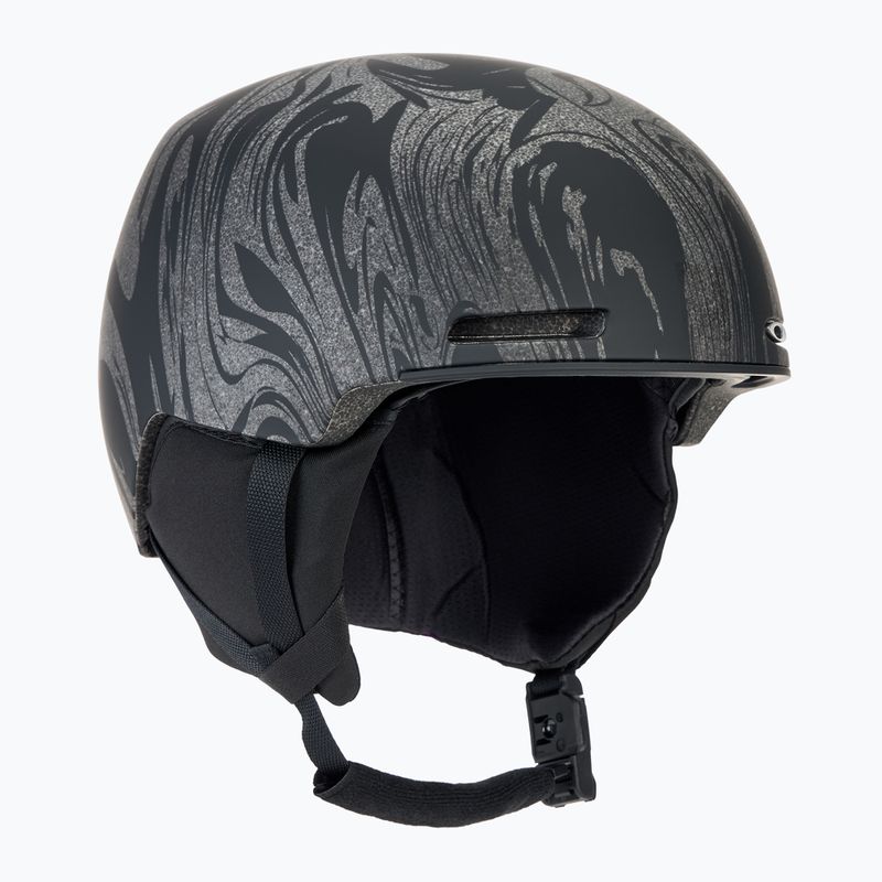 Kask narciarski dziecięcy Oakley Mod1 Youth MIPS matte trans black swirl