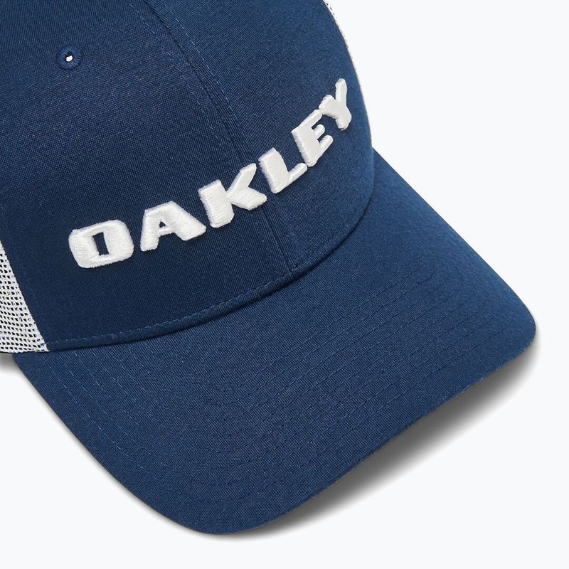 Czapka z daszkiem męska Oakley Heather New Era Bark Logo team navy 3