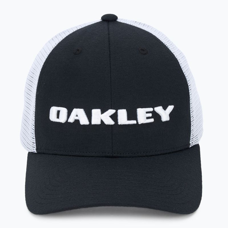 Czapka z daszkiem męska Oakley Heather New Era Bark Logo blackout 2