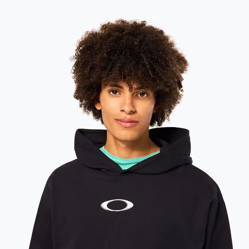 Bluza męska Oakley New Ellipse Zip Hoodie blackout 5