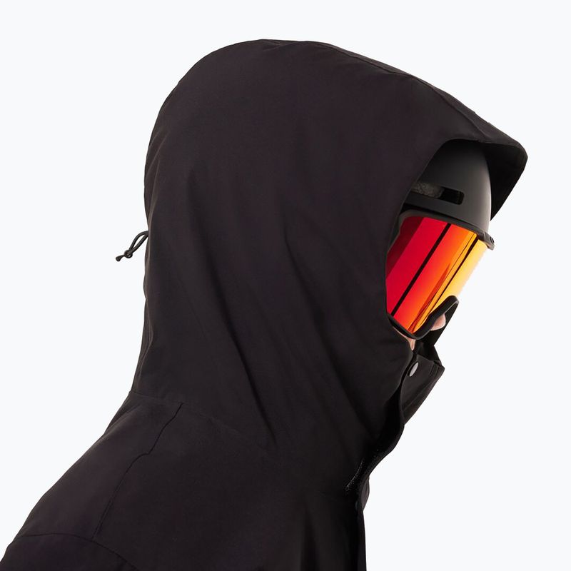 Kurtka snowboardowa damska Oakley WMNS TNP TBT Isulated Anorak blakout/grenache 8