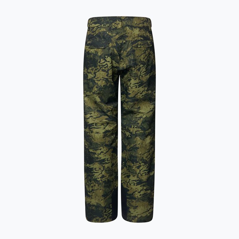 Spodnie narciarskie męskie Oakley Divisional Cargo Shell Pant tiger camo green 2