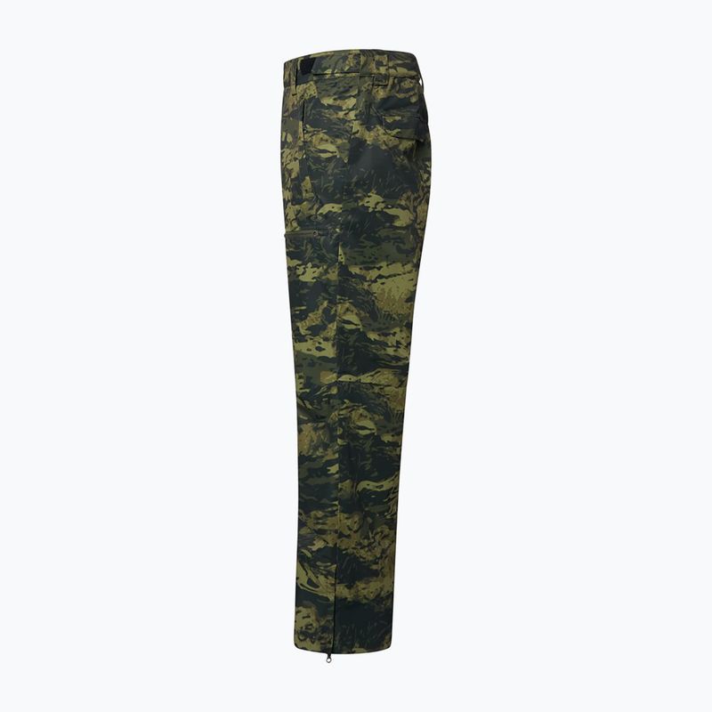 Spodnie narciarskie męskie Oakley Divisional Cargo Shell Pant tiger camo green 3