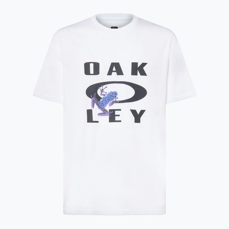 Koszulka męska Oakley O Frog Ss Tee white