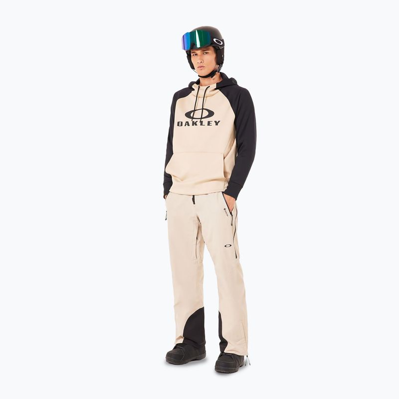 Bluza snowboardowa męska Oakley Sierra DWR Fleece Hoody 2.0 humus 2