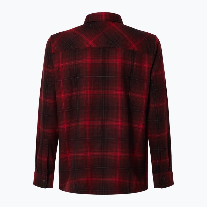 Koszula męska Oakley Butter Flannel Shirt black/grenache check 6