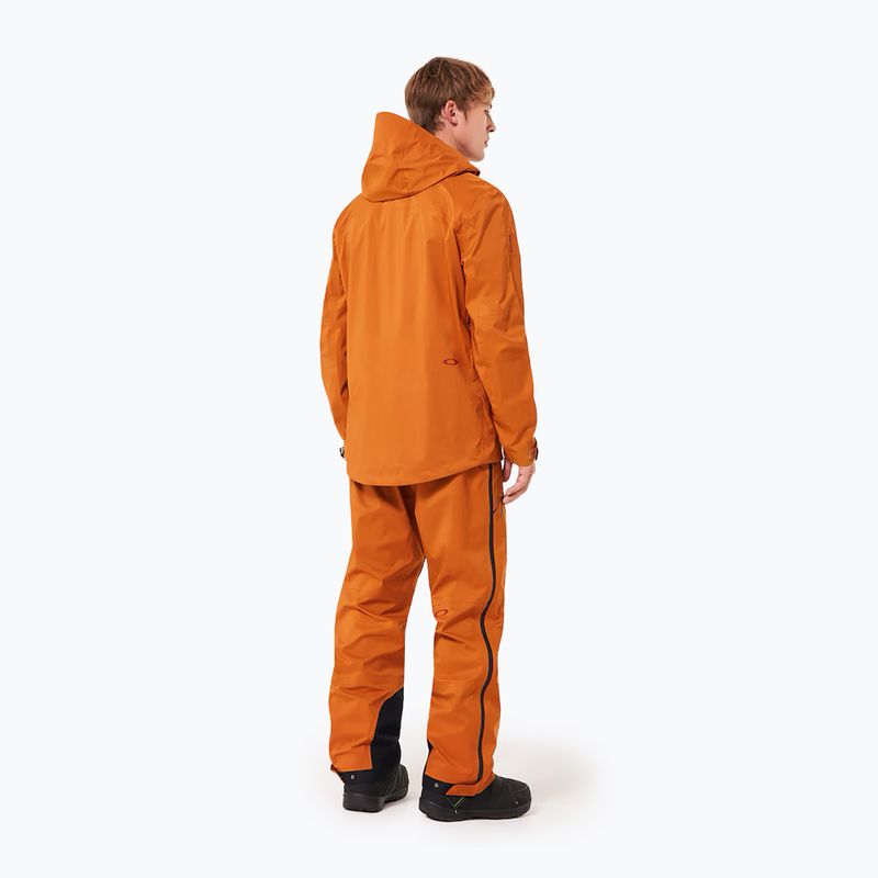 Kurtka narciarska męska Oakley Tc Outpost Rc Shell Jacket ginger 3