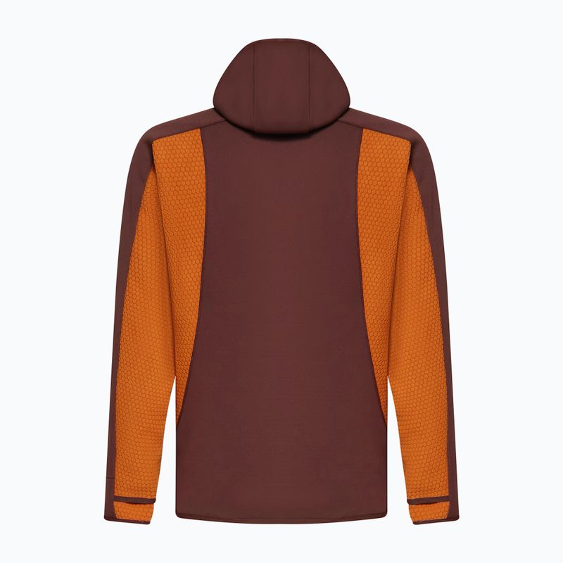 Bluza snowboardowa męska Oakley Drift Tech Fleece Hoodie grenache 8