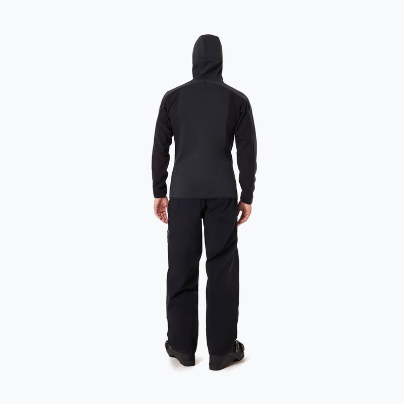 Bluza snowboardowa męska Oakley Drift Tech Fleece Hoodie blackout 3