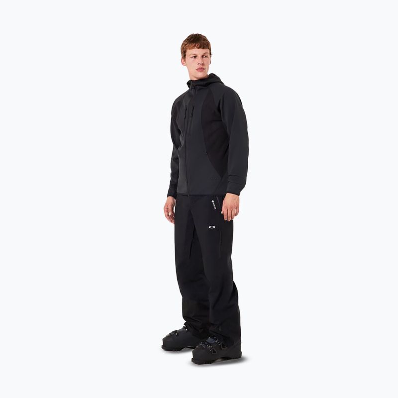 Bluza snowboardowa męska Oakley Drift Tech Fleece Hoodie blackout 5