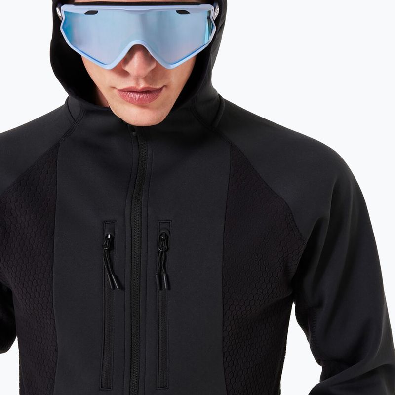 Bluza snowboardowa męska Oakley Drift Tech Fleece Hoodie blackout 6