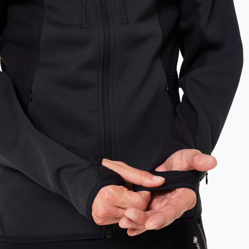 Bluza snowboardowa męska Oakley Drift Tech Fleece Hoodie blackout 8
