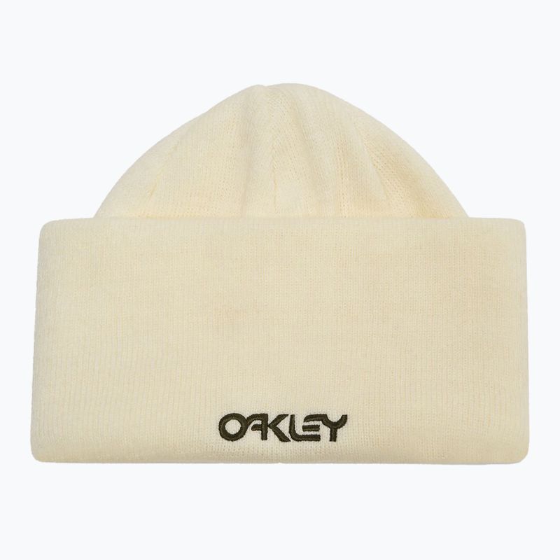 Czapka zimowa Oakley B1B Logo Beanie arctic white 2