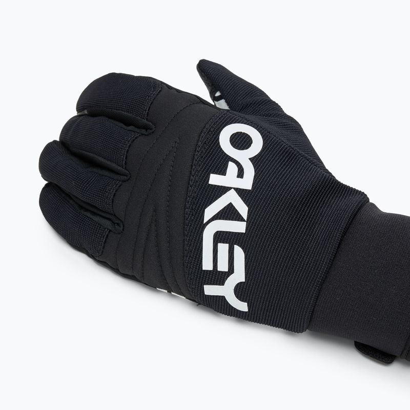 Rękawiczki męskie Oakley Factory Pilot Core Glove black/white logo 5