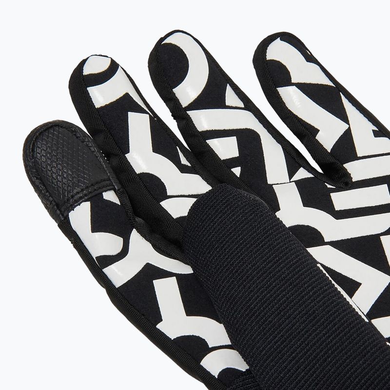 Rękawiczki męskie Oakley Factory Pilot Core Glove black/white logo 2