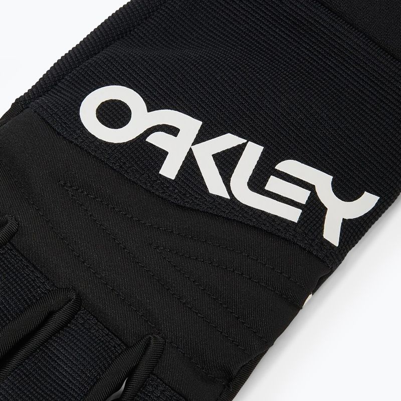 Rękawiczki męskie Oakley Factory Pilot Core Glove black/white logo 4