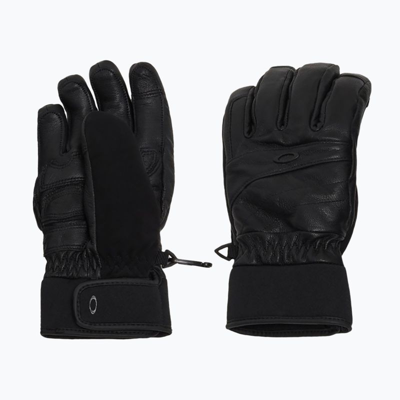 Rękawice narciarskie damskie Oakley W. Peak Leather blackout 8