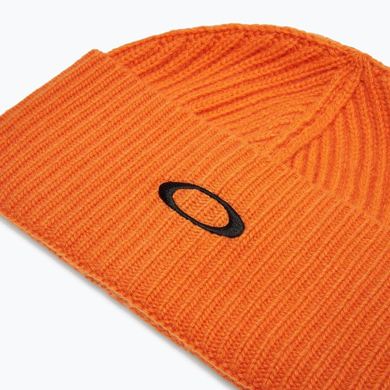 Czapka zimowa Oakley Ellipse Ribbed Beanie ginger 2