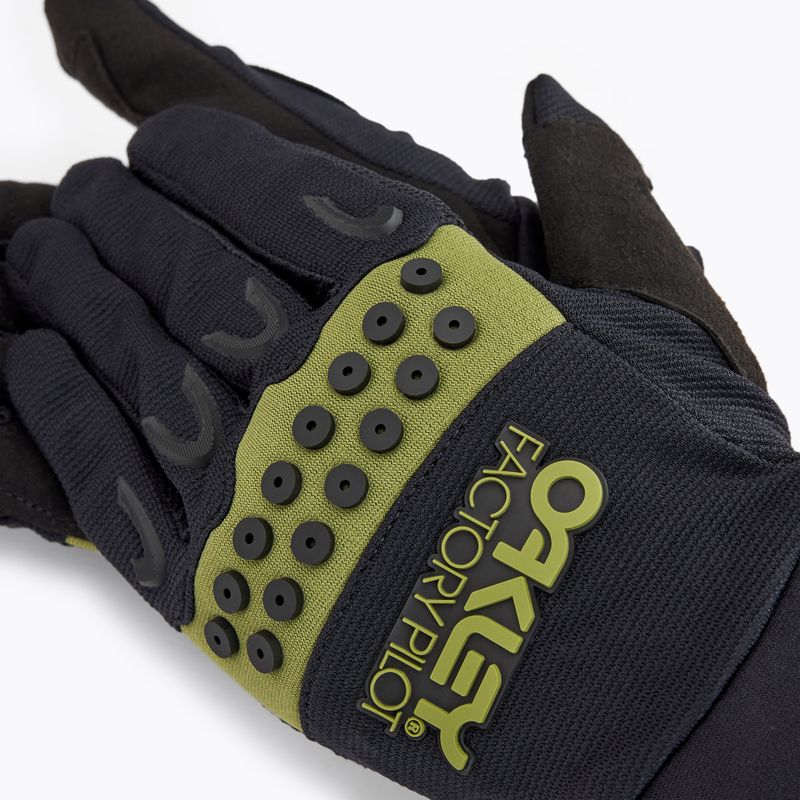 Rękawiczki rowerowe Oakley Switchback MTB Glove 2.0 black/fern 4