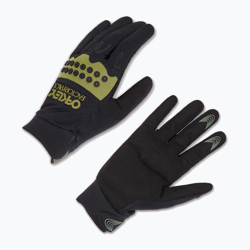 Rękawiczki rowerowe Oakley Switchback MTB Glove 2.0 black/fern 5