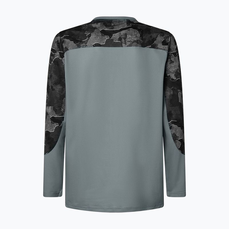 Longsleeve rowerowy męski Oakley Maven Coast metal camo black 2